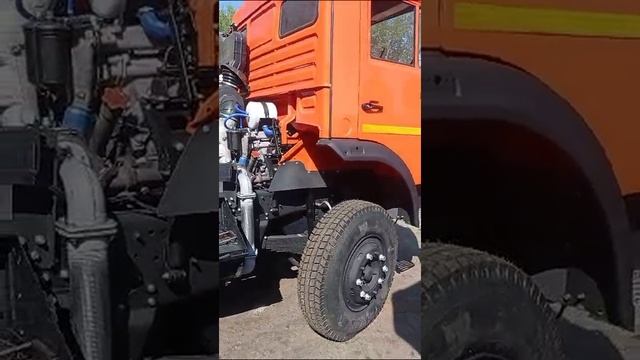 Первый выезд КАМАЗ 43118