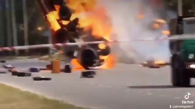 пожарная машина сëмки взрыв