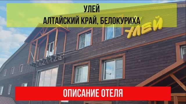 ГОСТИНИЦА УЛЕЙ в Белокурихе, Алтайский край, описание отеля