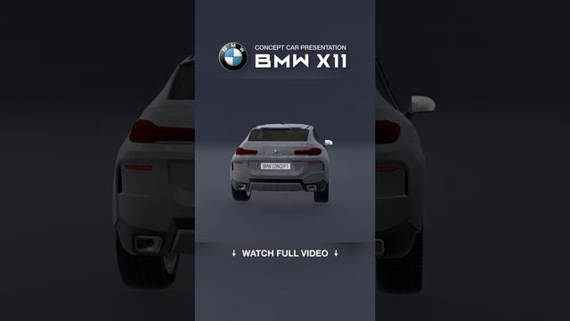 BMW X11 CONCEPT CAR PLATINUM MIST - SHORTS 1