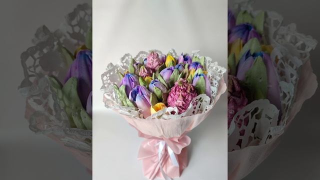 зефирные букеты для мамы
