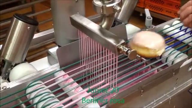 Настольная глазировочная машина Junior - Декорирование Берлинеров