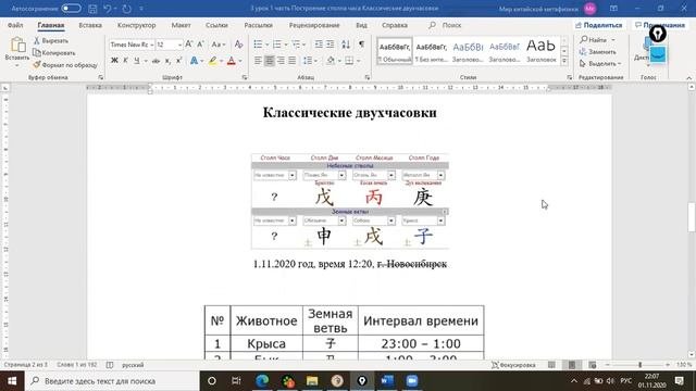 Школа Ба-цзы 3 урок - Как построить Столп часа.