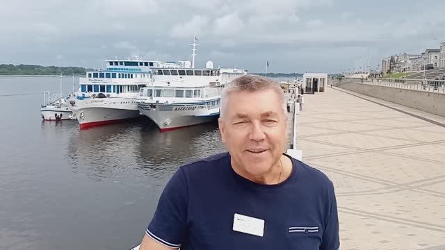 Установка защитного экрана okustv на теплоходе "Алексей Толстой"