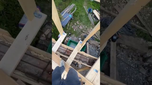 процесс строительства