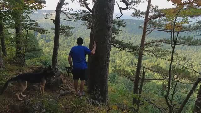 Заблудились  по дороге на Лаго Наки, Ночевали в горах на высоте 1400 метров, Отдых в Адыгее