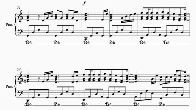 Scorpions "Wind of Change" (piano) / Скорпионс "Ветер перемен" (ноты для фортепиано)