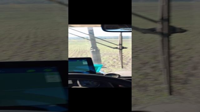 опрыскивание на тракторе