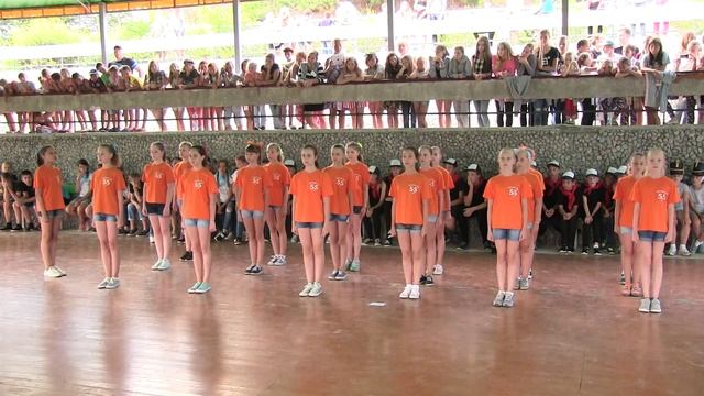 Детский лагерь Чайка (Алушта). Смотр строя и песни (2016-07-06) (04)