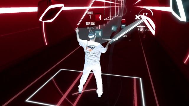 Beat Saber - Linkin Park - Bleed it out (Expert+) [Mixed Reality]