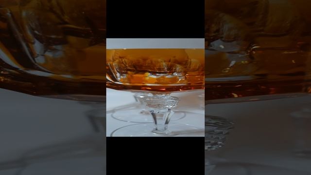 Бокалы Траубе. Цвет - Янтарь