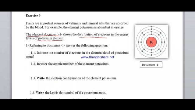 chapter 2, electron arrangement - solving exercises (part 4)