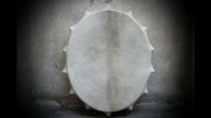 Tambourine 30_ Siberian Shamanic Oval Drum Frame drum Handcrafted