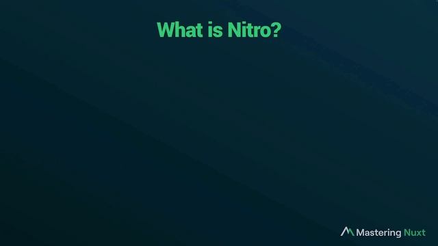 060 - Mastering Nuxt - 5-16 Understanding Nitro and h3 - HD