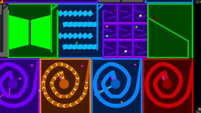 54. Гонка цветных шариков | The Colorful Marble Race | Кто победит?