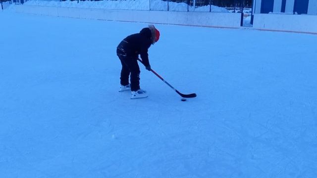 Я на катке