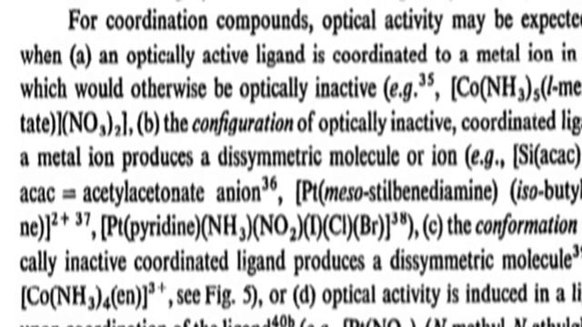 CD and ORD Spectra of Metal Complexes