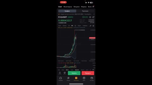 X EMPIRE  ТОКЕН $Х УЛЕТЕЛ