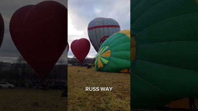 10.11.24 Воздушные шары в Дмитрове #воздушныйшар #полет #дмитров