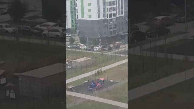 🚙В подмосковном Дрожжино на Новом шоссе произошла погоня🚙