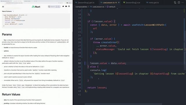 050 - Mastering Nuxt - 5-6 Advanced Data Fetching - HD