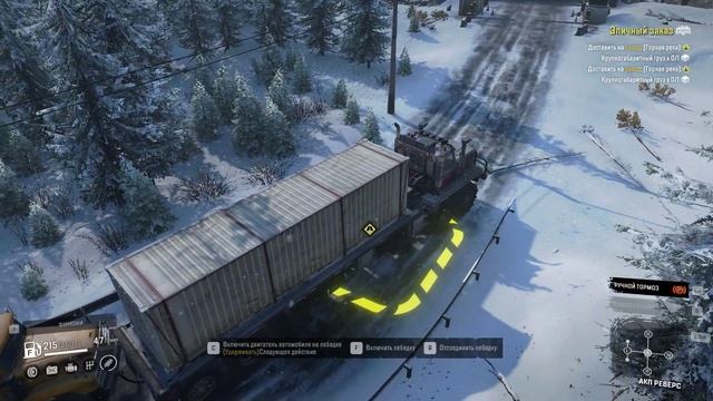 SnowRunner Эпичный заказ. Два крупногабаритных груза за раз!