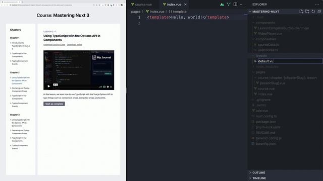 022-Mastering Nuxt - Understanding Layouts - HD