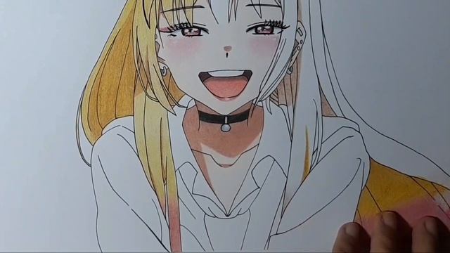 Drawing KITAGAWA MARIN [ Sono Bisque Doll ] Recomendação | Animes da Temporada