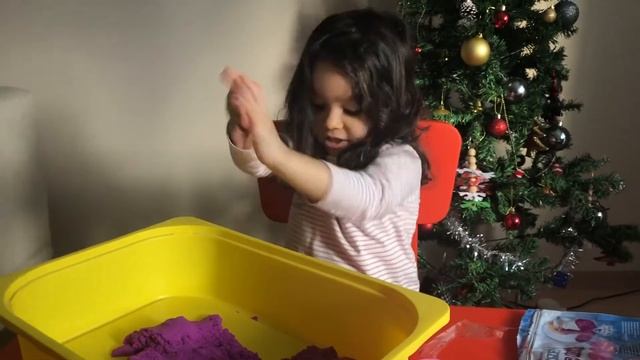 Kinetik Kum  İncelemesi / Zıpır Kinetik Kum Elsa'lı / Kinetik Kum Videoları / Elsa'lı Kinetik Kum