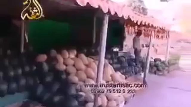 Продавцу арбуза показалось, что он миллионер