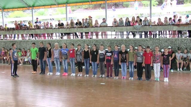 Детский лагерь Чайка (Алушта). Смотр строя и песни (2016-07-06) (13)