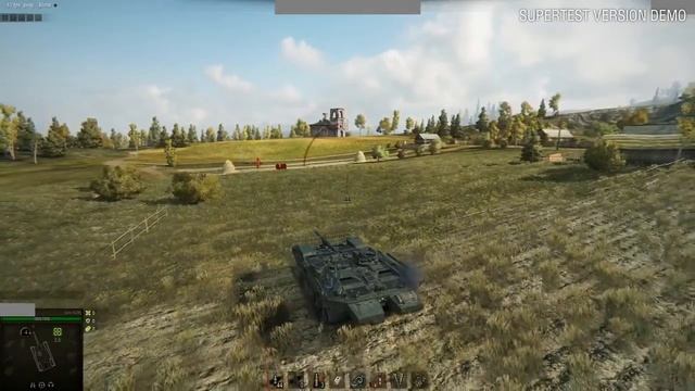 Strv 103B видео из игры