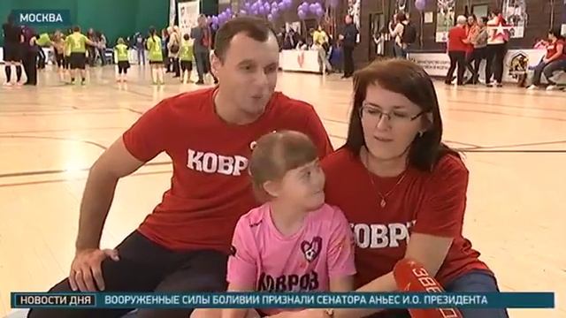 Репортаж телеканала «Звезда» с футбольных соревнований