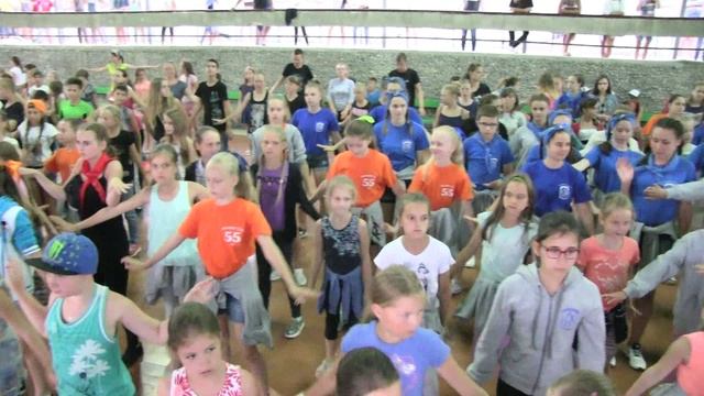 Детский лагерь Чайка (Алушта). Смотр строя и песни (2016-07-06) (15)