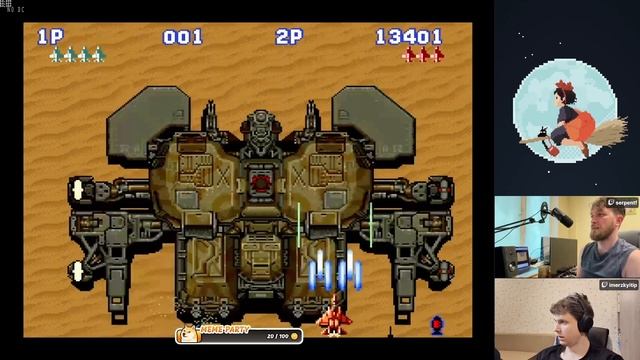 Aero Fighters (snes) - полное прохождение на стриме за Японию
