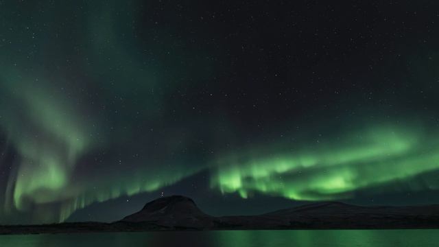 Northern Lights Aurora Borealis  4K Relaxation Video with Calm Music Insomnia Sleep