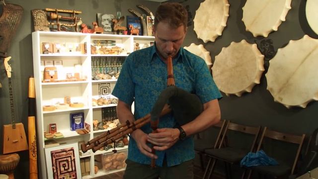 Волынка Шведская (Sweden Sackpipa) Red - www.shamanic.ru