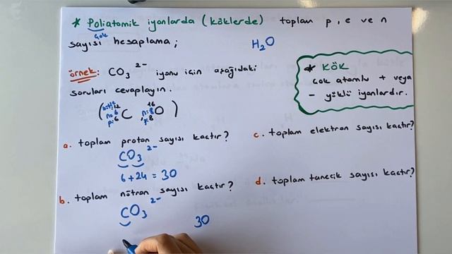 9. SINIF KİMYA - ATOMUN YAPISI | 2021