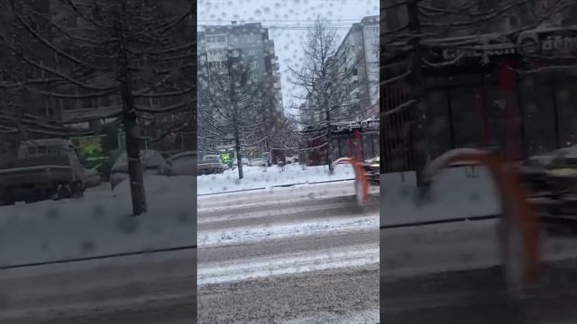 Техника просто катается по Красноярску