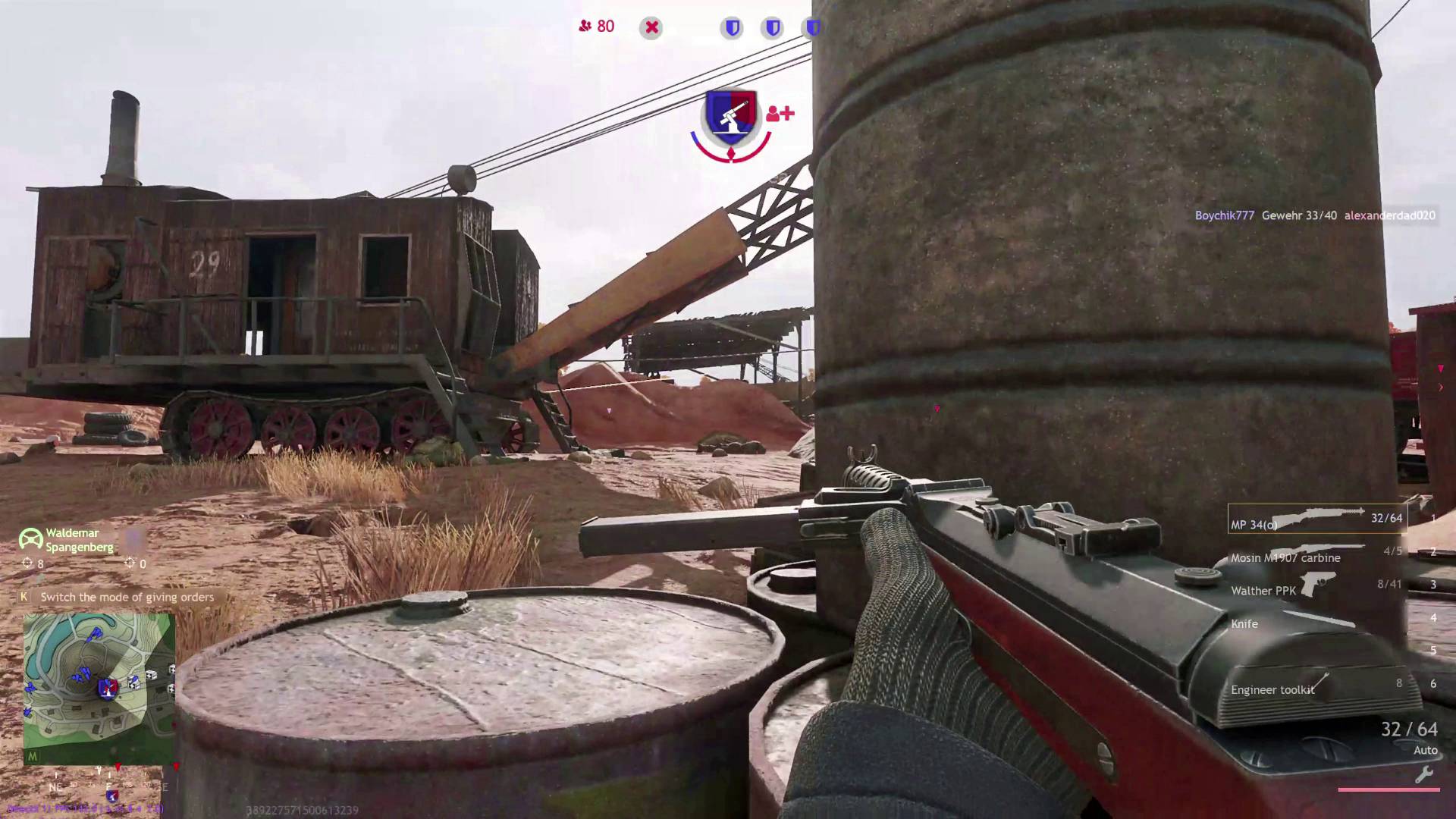 Enlisted(Multi kill -9 man)