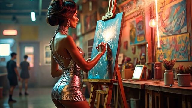 AI Retro Vibes, Futuristic Vision： Short AI Film
