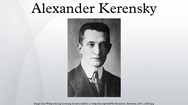 Alexander Kerensky