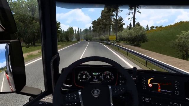 Шоферим по Европе в Euro Truck Simulator 2