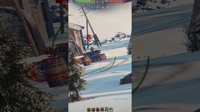 FV4005 Stage II #wot #worldoftanks #миртанков #game #4kvideo