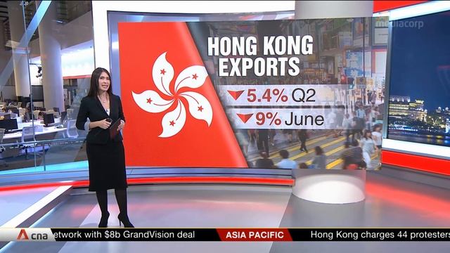 Hong Kong Q2 GDP up 0.6% amid protests, trade war