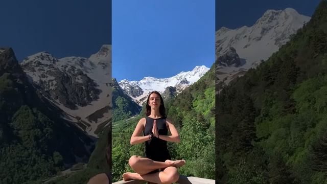 Travel yoga flow