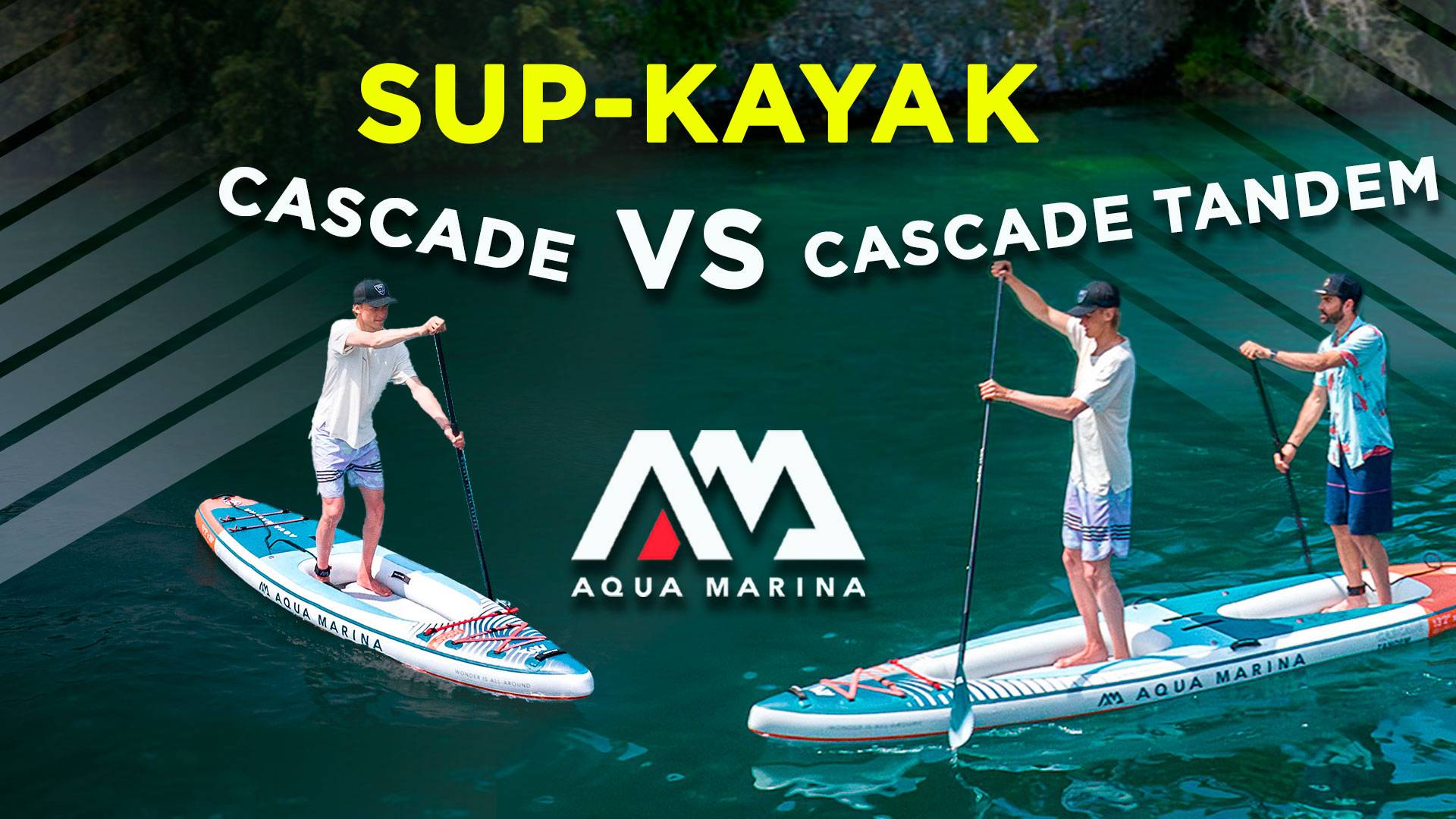 SUP-каяк AQUA MARINA CASCADE VS CASCADE TANDEM