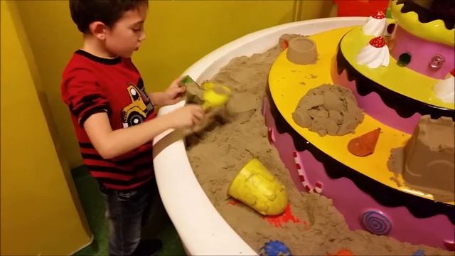 Kinetic sand is the brothers who are playing the game  2  Chapter