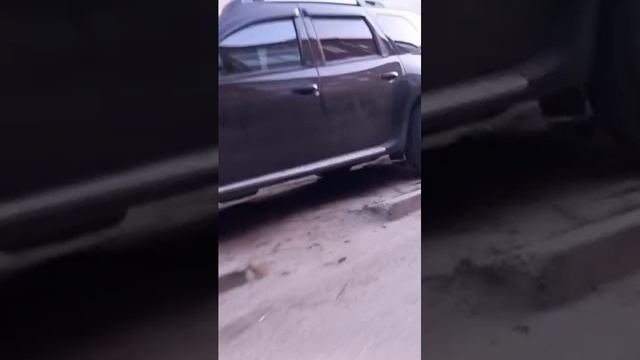 ДВОР Чебоксары, ул.Энгельса, д.52 и 48к1 уничтожили газон, самозахват и организовали личые парковки