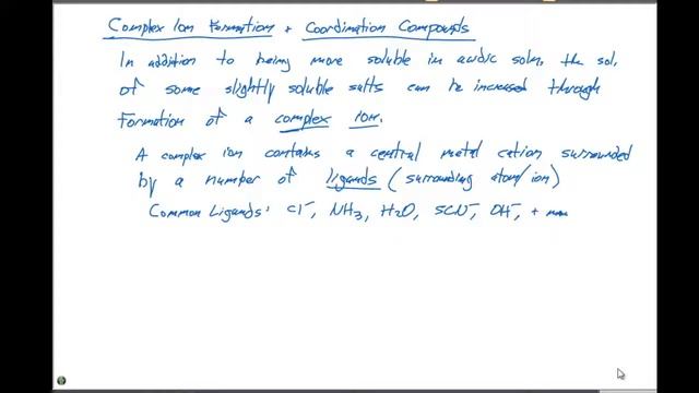 17 5 5 Complex Ion Formation and Coordination Complexes 7;32